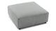 Acqua - Acqua - Acqua Outdoor Ottoman, Dove Gray Performance Weave - Image 3