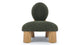 Hayes - Hayes - Hayes Lounge Chair, Pine Boucle - Image 1