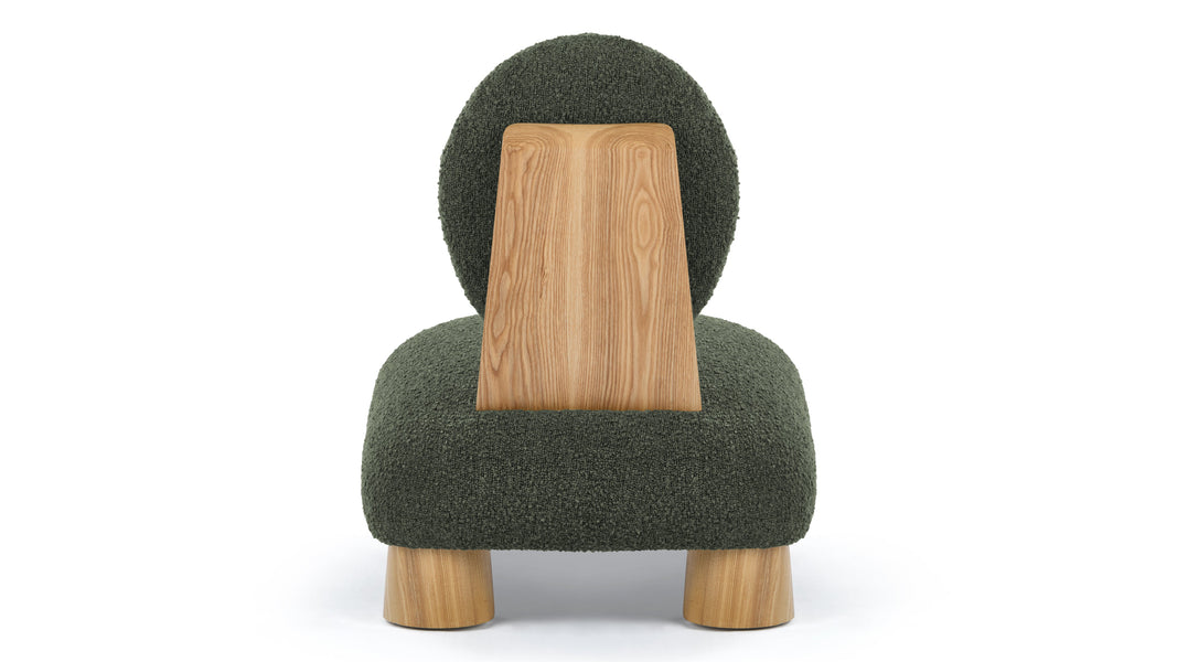 HayesHayes - Hayes Lounge Chair, Pine Boucle