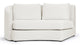 Lanvin - Lanvin - Lanvin Sofa Module, Left Arm, Pearl Boucle - Image 1