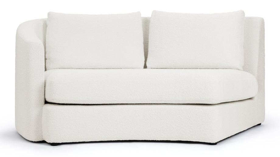 LanvinLanvin - Lanvin Sofa Module, Left Arm, Pearl Boucle