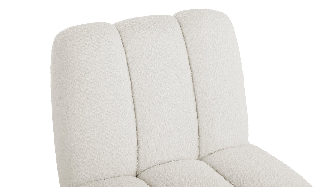 SorelleSorelle - Sorelle Lounge Chair, Pearl Boucle
