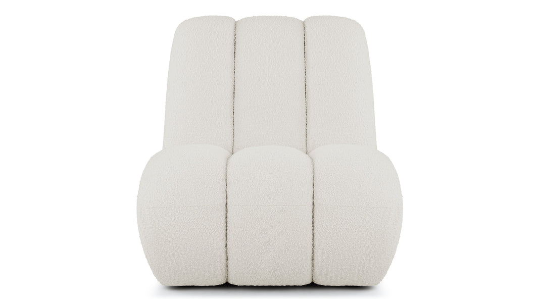 SorelleSorelle - Sorelle Lounge Chair, Pearl Boucle