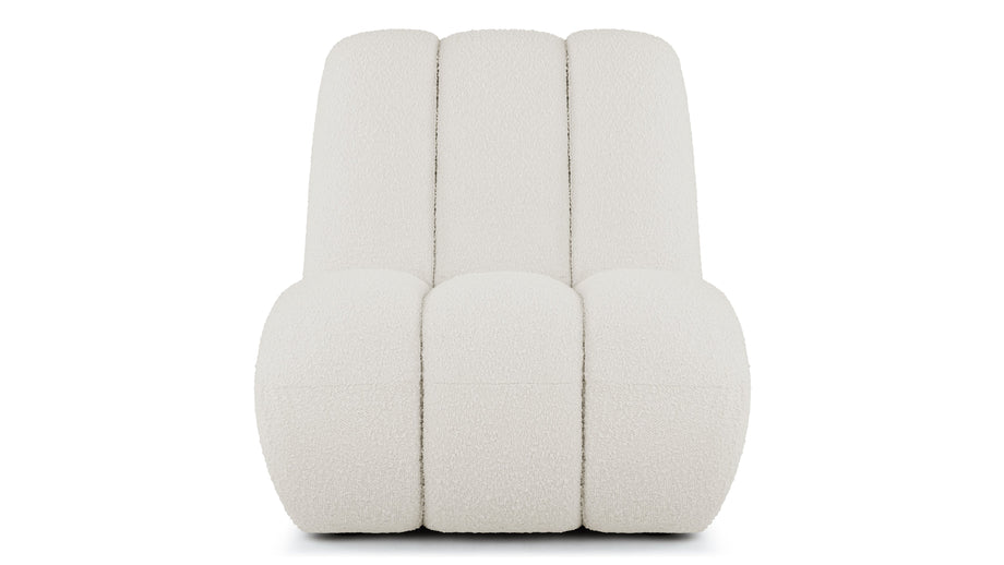 SorelleSorelle - Sorelle Lounge Chair, Pearl Boucle