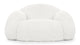 Grande Orso - Grande Orso - Grande Orso Lounge Chair, Luxe White Vegan Fur - Image 1