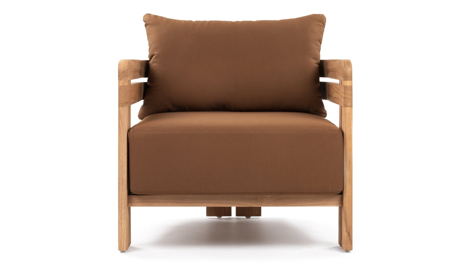 LussoNatural Teak with Mocha Cushions