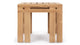 Lusso - Lusso - Lusso Outdoor Side Table, Natural Teak - Image 2