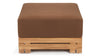 Lusso - Natural Teak with Mocha Cushions - Image 4