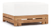 Lusso - Natural Teak with White Cushions - Image 2