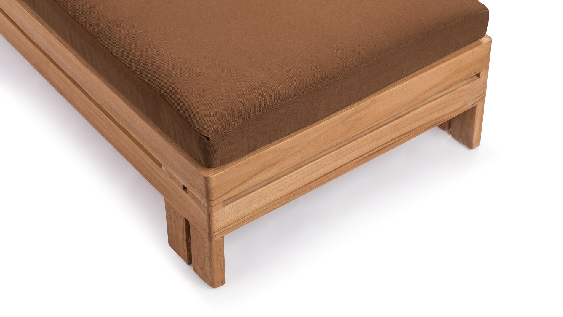 LussoNatural Teak with Mocha Cushions