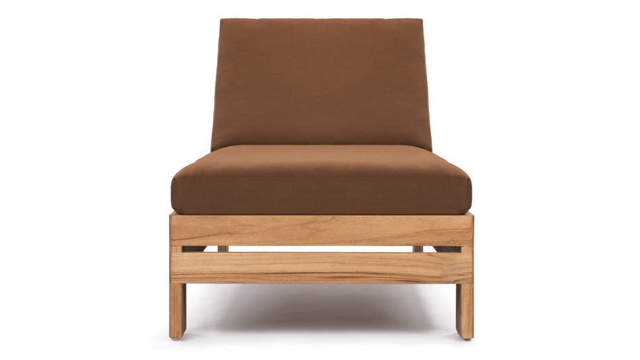 LussoNatural Teak with Mocha Cushions