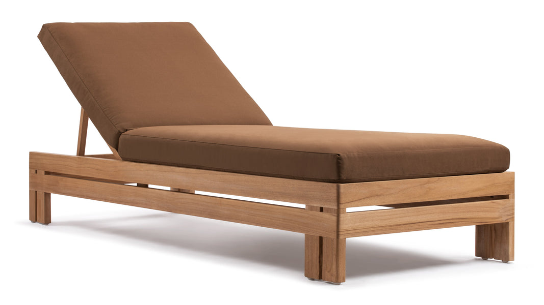 LussoNatural Teak with Mocha Cushions