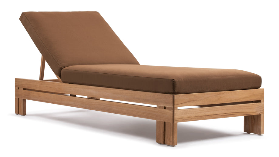 LussoNatural Teak with Mocha Cushions