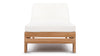Lusso - Natural Teak with White Cushions - Image 2
