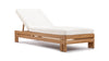 Lusso - Natural Teak with White Cushions - Image 1