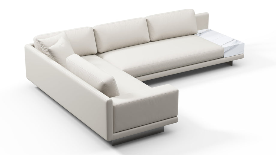 AlessioAlessio - Alessio Outdoor Sectional, Small Right Corner, Shell Performance Weave