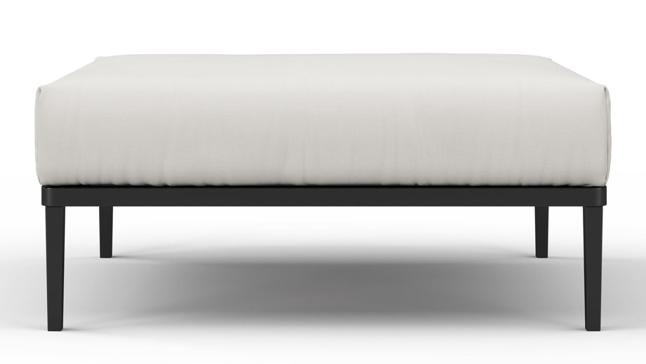 MarcusMarcus - Marcus Outdoor Ottoman, Shell Performance Weave