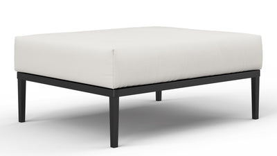 Marcus - Marcus - Marcus Outdoor Ottoman, Shell Performance Weave - Image 2
