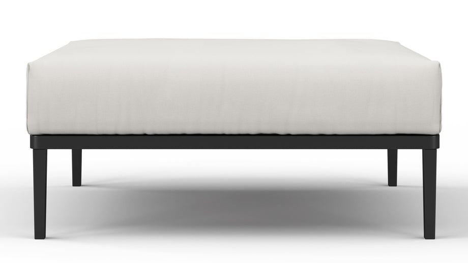 MarcusMarcus - Marcus Outdoor Ottoman, Shell Performance Weave