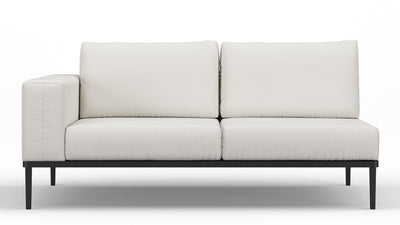 Marcus - Marcus - Marcus Outdoor Two Seater Sofa, Left Arm, Shell Performance Weave - Image 1