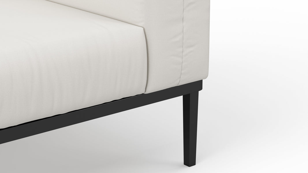 MarcusMarcus - Marcus Outdoor Two Seater Sofa, Right Arm, Shell Performance Weave