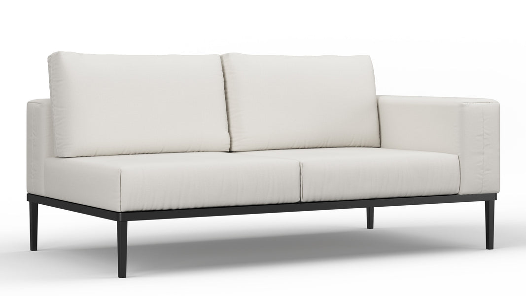 MarcusMarcus - Marcus Outdoor Two Seater Sofa, Right Arm, Shell Performance Weave