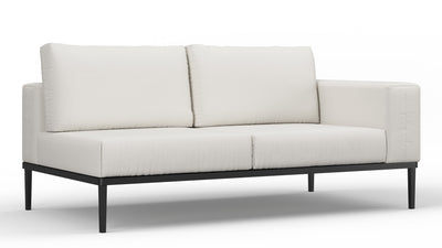 Marcus - Marcus - Marcus Outdoor Two Seater Sofa, Right Arm, Shell Performance Weave - Image 2