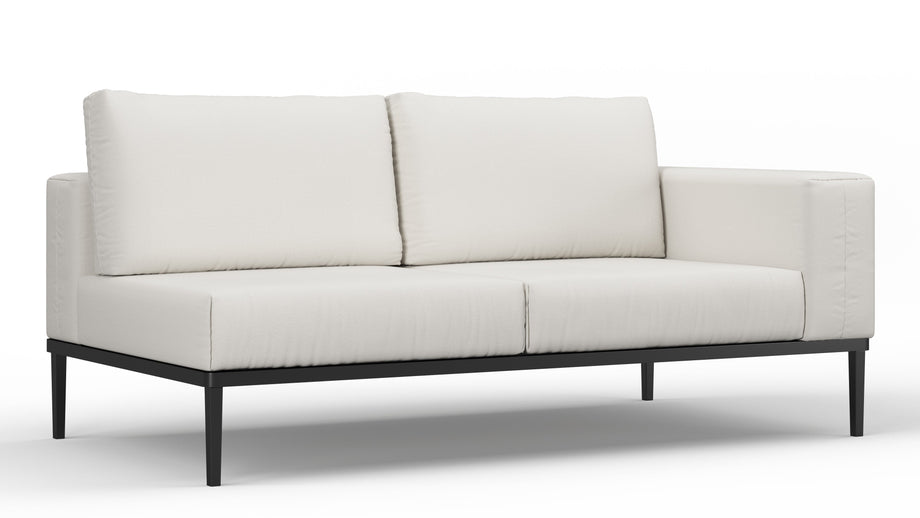 MarcusMarcus - Marcus Outdoor Two Seater Sofa, Right Arm, Shell Performance Weave