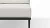 Marcus - Marcus - Marcus Outdoor Chaise, Left, Shell Performance Weave and Teak - Image 5
