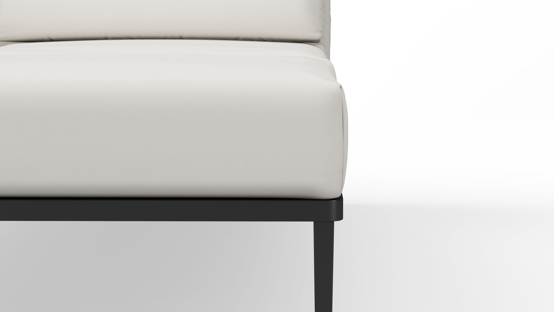 MarcusMarcus - Marcus Outdoor Chaise, Left, Shell Performance Weave and Teak