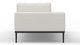 Marcus - Marcus - Marcus Outdoor Chaise, Left, Shell Performance Weave and Teak - Image 4