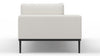 Marcus - Marcus - Marcus Outdoor Chaise, Left, Shell Performance Weave and Teak - Image 4