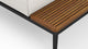 Marcus - Marcus - Marcus Outdoor Chaise, Right, Shell Performance Weave and Teak - Image 6