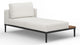 Marcus - Marcus - Marcus Outdoor Chaise, Right, Shell Performance Weave and Teak - Image 2