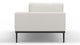 Marcus - Marcus - Marcus Outdoor Chaise, Right, Shell Performance Weave and Teak - Image 4