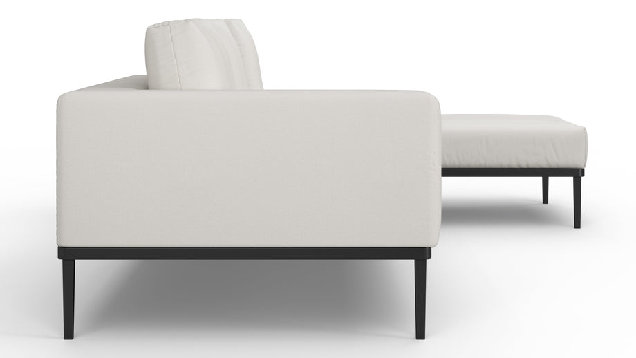 MarcusMarcus - Marcus Outdoor Sectional, Right Chaise, Shell Performance Weave