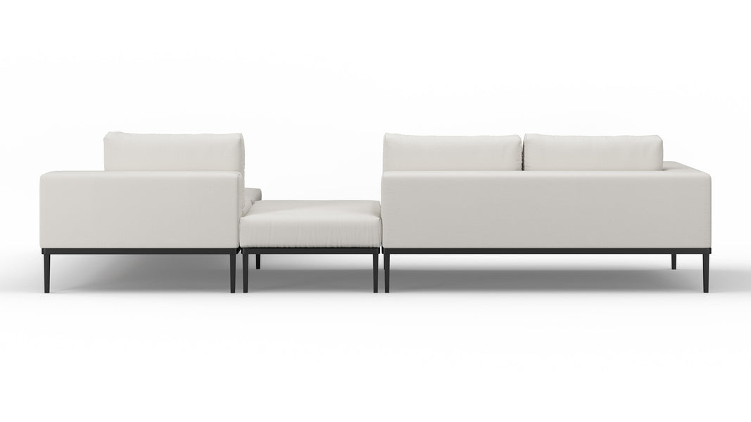 MarcusMarcus - Marcus Outdoor Sectional, Right Chaise, Shell Performance Weave