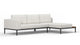 Marcus - Marcus - Marcus Outdoor Sectional, Small, Right Chaise, Shell Performance Weave - Image 2