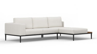 Marcus - Marcus - Marcus Outdoor Sectional, Small, Right Chaise, Shell Performance Weave - Image 2