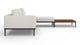 Marcus - Marcus - Marcus Outdoor Sectional, Right Chaise with End Table, Shell Performance Weave - Image 3