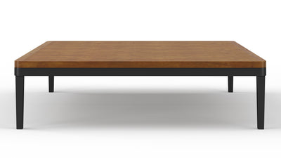 Marcus - Marcus - Marcus Outdoor End Table, Teak - Image 1