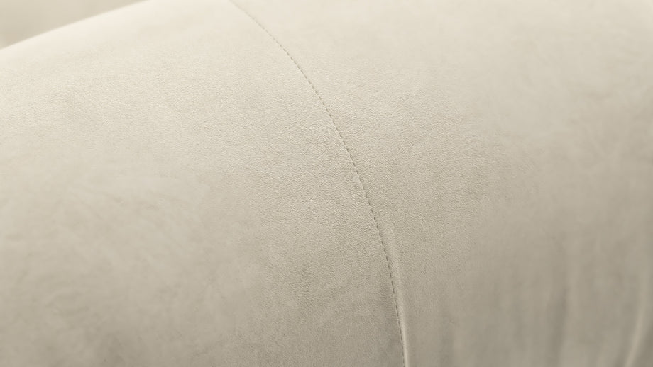 Module BelliniEggshell Vegan Suede
