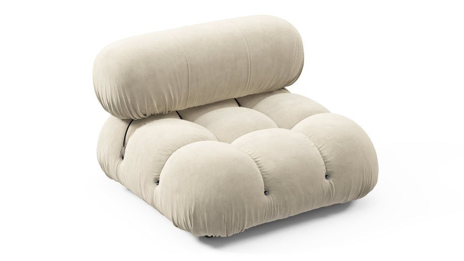 Module BelliniEggshell Vegan Suede