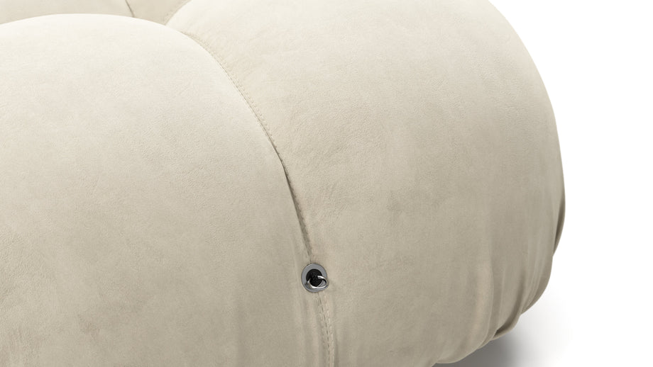 Módulo BelliniEggshell Vegan Suede