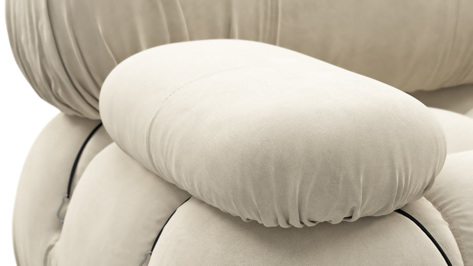 Módulo BelliniEggshell Vegan Suede