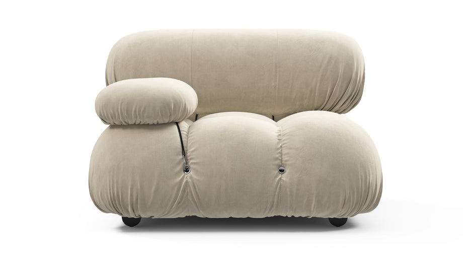 Módulo BelliniEggshell Vegan Suede
