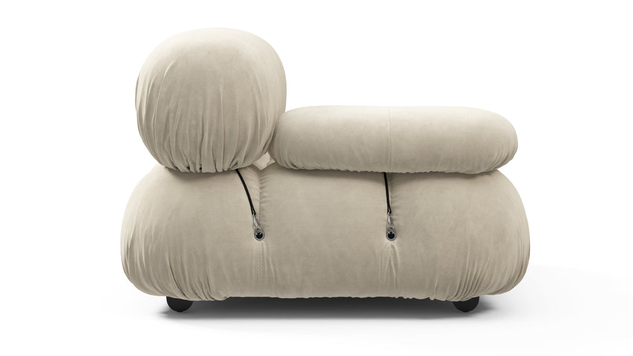 Módulo BelliniEggshell Vegan Suede