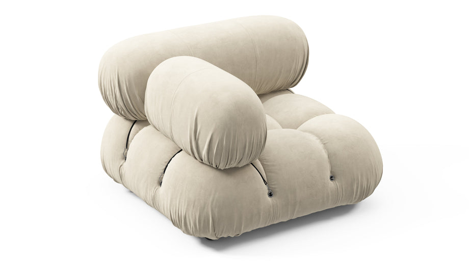 Bellini moduleEggshell Vegan Suede