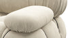 Bellini Module - Eggshell Vegan Suede - Image 8