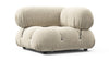 Bellini Module - Eggshell Vegan Suede - Image 2